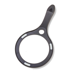 Lume Series Aspheric COB LED Lighted Hand-Held Magnifier with 7x Spot Lens and Two Brightness Settings