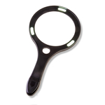Lume Series Aspheric COB LED Lighted Hand-Held Magnifier with 7x Spot Lens and Two Brightness Settings