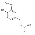 4-Hydroxy-3-methoxycinnamic acid, 99%, Thermo Scientific Chemicals