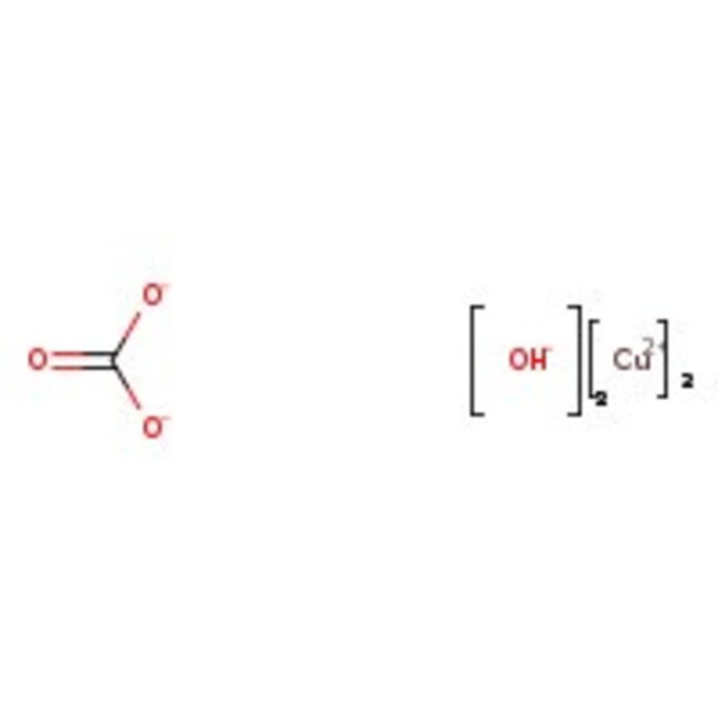 Copper(II) carbonate dihydroxide, Cu 55% min, Thermo Scientific Chemicals