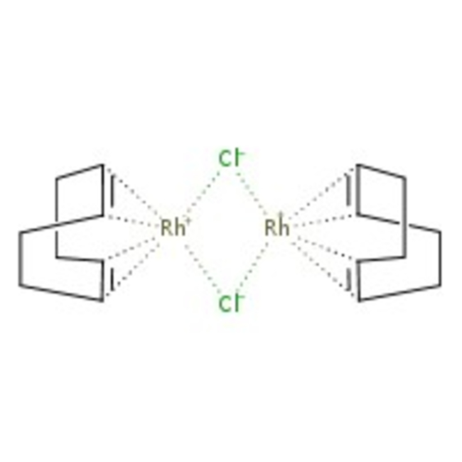 Chloro(1,5-cyclooctadiene)rhodium(I) dimer, min. 40.8% Rh, Thermo Scientific Chemicals