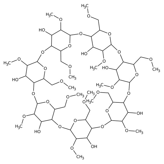 Methyl-beta-cyclodextrin, average Mw 1310, Thermo Scientific Chemicals