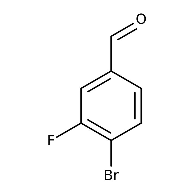 4-Bromo-3-fluorobenzaldehyde, 97%, Thermo Scientific Chemicals