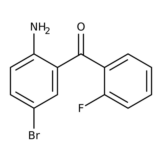 2-Amino-5-bromo-2'-fluorobenzophenone, 95%, Thermo Scientific Chemicals