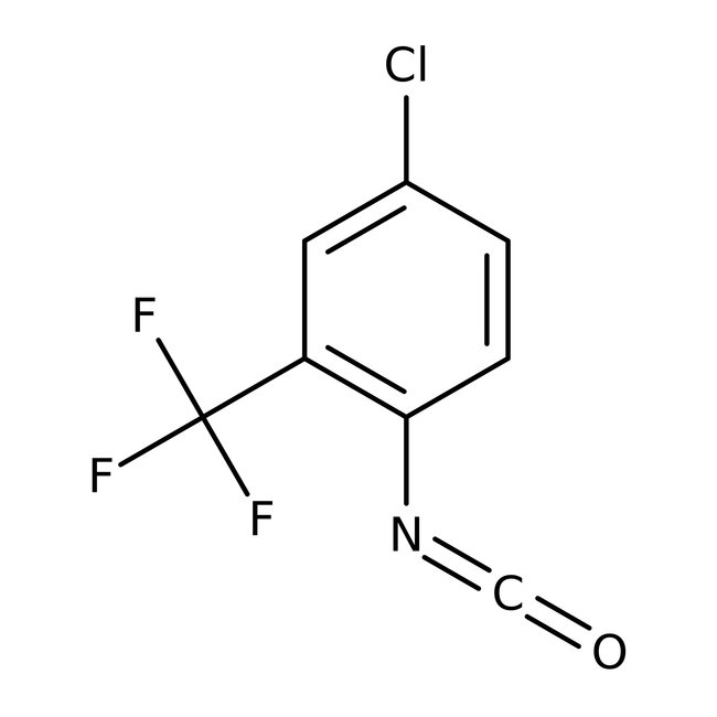 4-Chloro-2-(trifluoromethyl)phenyl isocyanate, 97%, Thermo Scientific Chemicals
