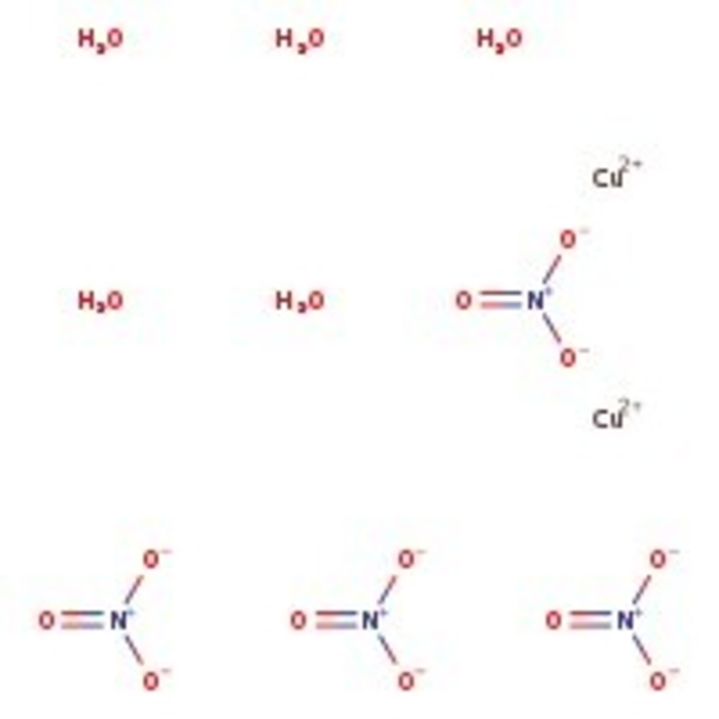 Copper(II) nitrate, hemipentahydrate, 98+%, ACS reagent, Thermo Scientific Chemicals