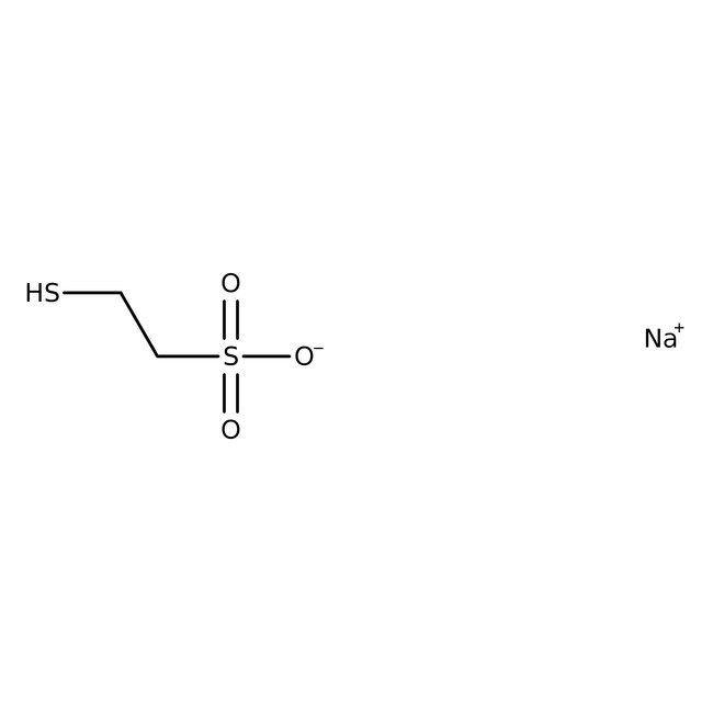 2-Mercaptoethanesulfonic acid sodium salt, 98%, analytical standard, Thermo Scientific Chemicals