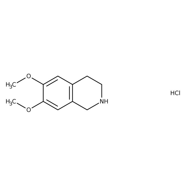 6,7-Dimethoxy-1,2,3,4-tetrahydroisoquinoline hydrochloride, 98%, Thermo Scientific&trade;
