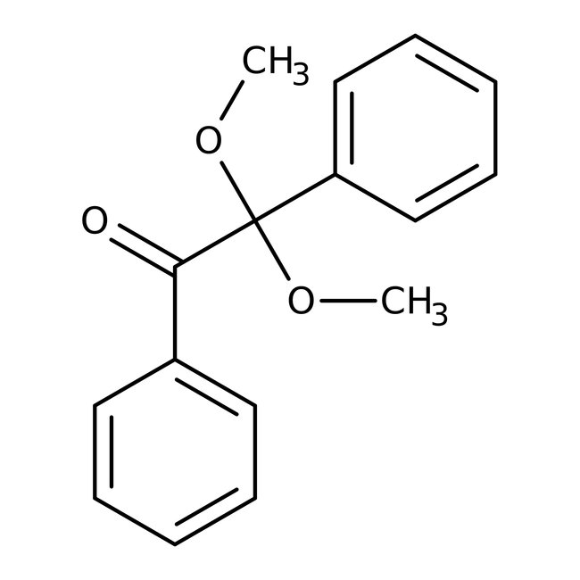 2,2-Dimethoxy-2-phenylacetophenone, 99%, Thermo Scientific Chemicals
