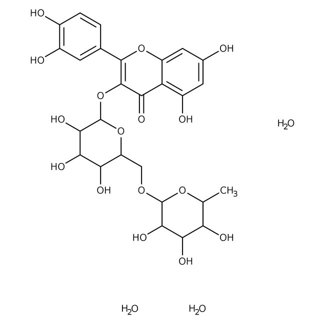 (+)-Rutin trihydrate, 95%, Thermo Scientific Chemicals