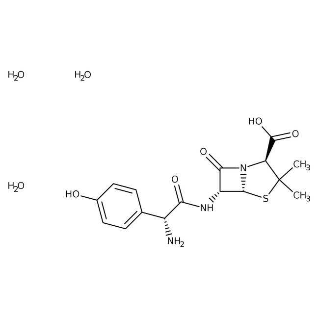 Amoxicillin, 96%