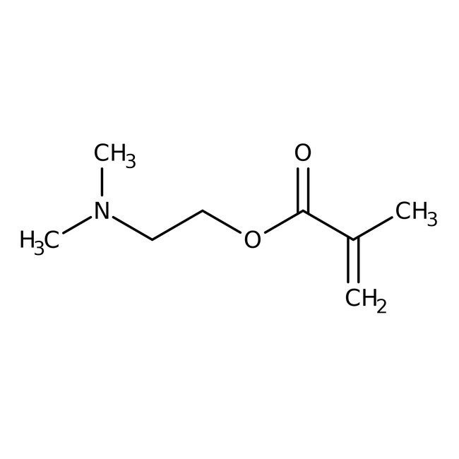 2-(Dimethylamino)ethyl methacrylate, 97%, stab. with ca 0.2% 4-methoxyphenol, Thermo Scientific Chemicals