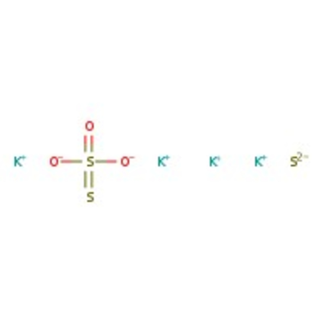 Potash, sulfurated, S 11.8% min as sulfide, Thermo Scientific Chemicals