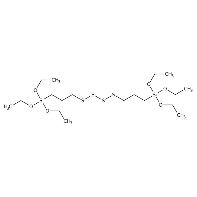 Bis[3-(triethoxysilyl)propyl]tetrasulfide, S 22.3% (typical), Thermo Scientific Chemicals