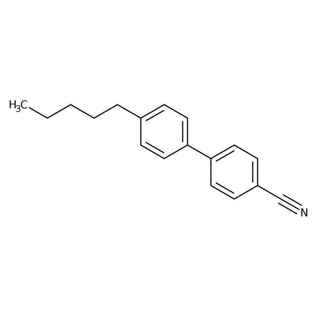 4-Cyano-4'-n-pentylbiphenyl, 99%, Thermo Scientific Chemicals