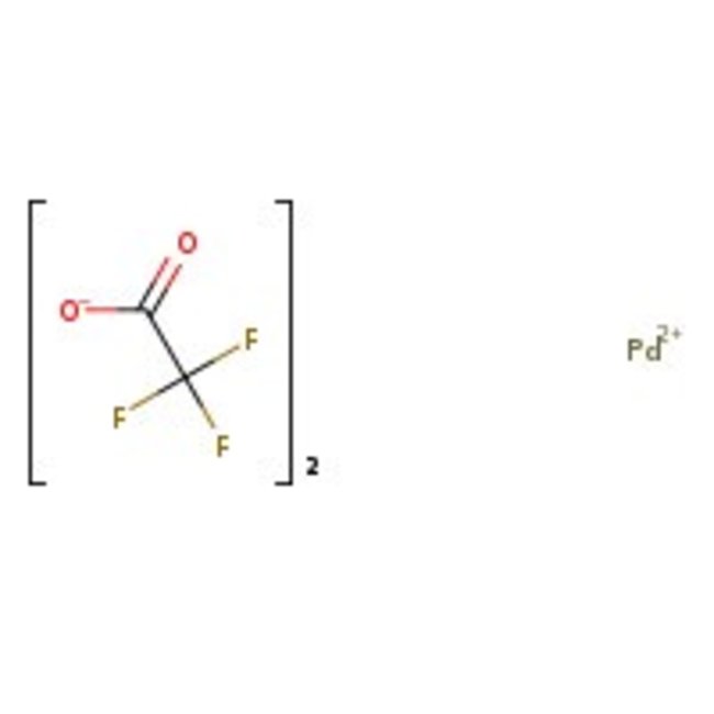 Palladium(II) trifluoroacetate, 97%, Thermo Scientific Chemicals