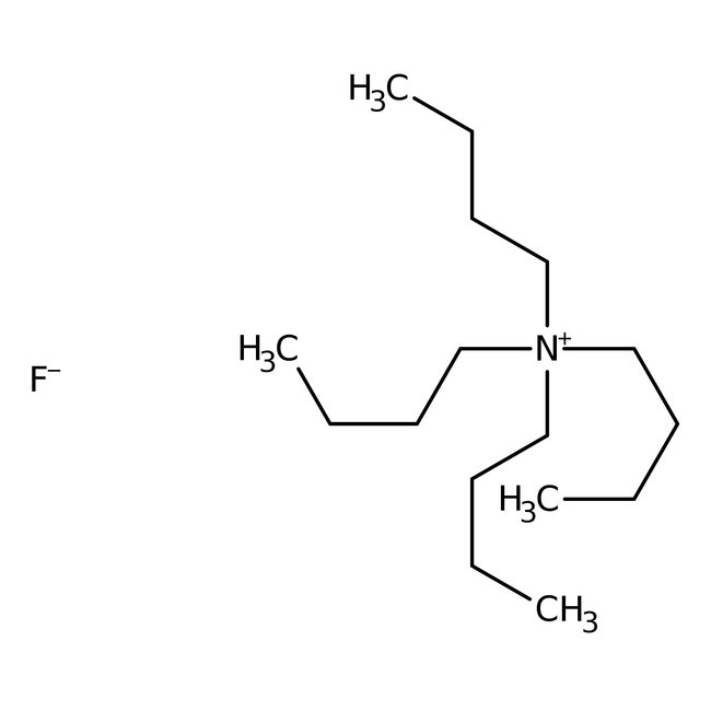 Tetrabutylammonium fluoride, 1M solution in THF, containing ca. 5% water, Thermo Scientific Chemicals