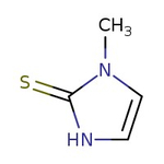 2-Mercapto-1-methylimidazole, 98%, Thermo Scientific Chemicals