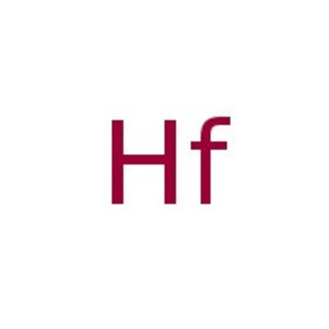 Hafnium standard solution, for AAS, 1 mg/ml Hf in 5% HF