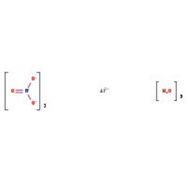 Aluminum standard solution, for AAS, 1 mg/ml Al in 2 to 5% HNO3