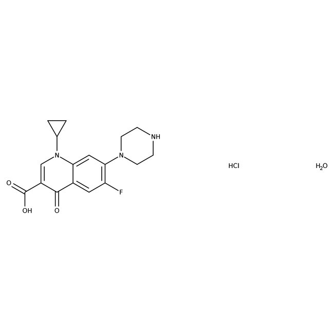 Ciprofloxacin hydrochloride monohydrate, Thermo Scientific Chemicals