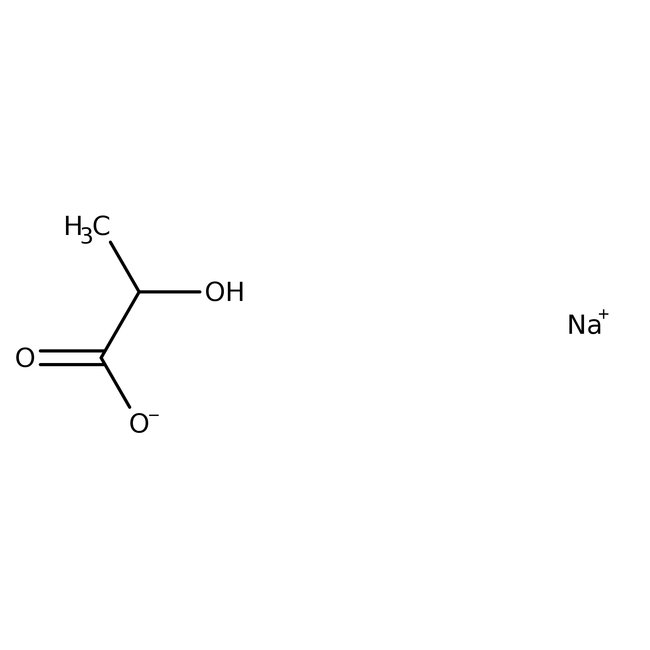 L-Lactic acid, sodium salt, 60 wt% solution in water