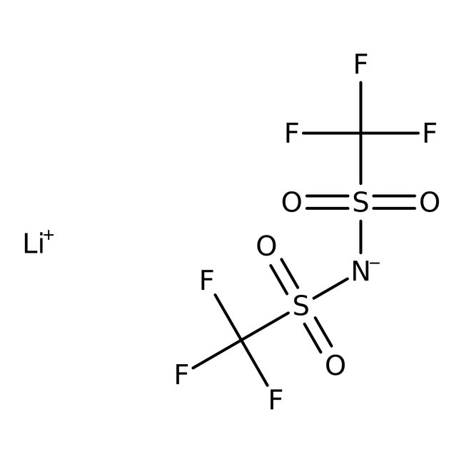 Lithium bis(trifluoromethylsulfonyl)imide, 98+%, Thermo Scientific Chemicals
