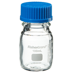 Reusable Glass Media Bottles with Cap