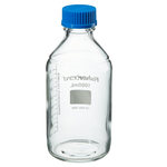 Reusable Glass Media Bottles with Cap