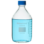 Reusable Glass Media Bottles with Cap
