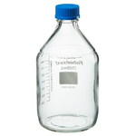 Reusable Glass Media Bottles with Cap
