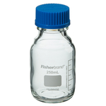 Reusable Glass Media Bottles with Cap