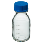 Reusable Glass Media Bottles with Cap