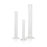 DURAN&trade; Measuring Cylinder, with Hexagonal Base, Class B, white scale, with graduation