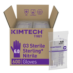 Kimtech&trade; G3 Sterile Sterling&trade; Nitrile Cleanroom Gloves