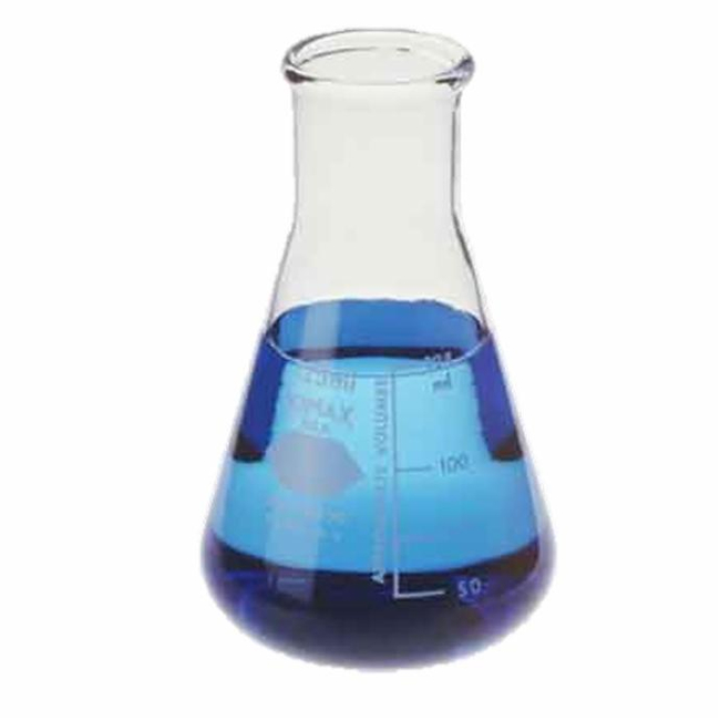 Wide Neck Conical Borosilicate Glass Erlenmeyer Flasks