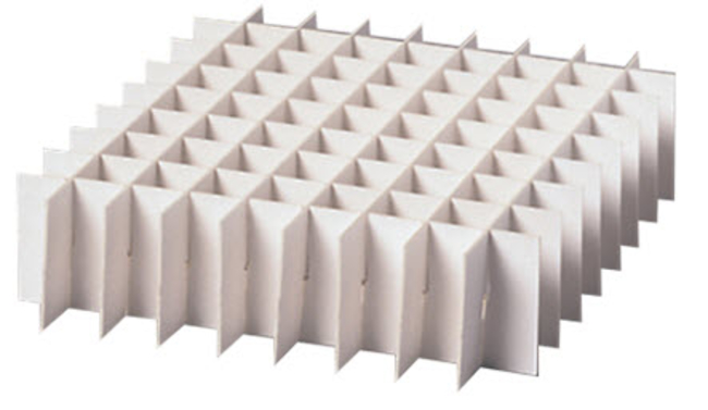 Cardboard Cryobox Inserts, 136mm