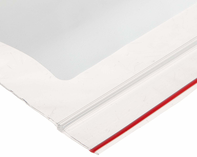 Whatman&trade; Plastic Zipper Seal Storage Bag
