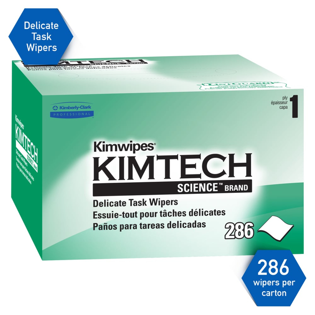 Kimtech Science&trade; Kimwipes&trade; Delicate Task Wipers, 1-Ply