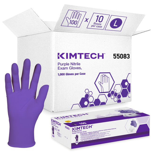 Kimtech&trade; Purple Nitrile&trade; Gloves