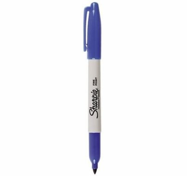 Irradiated Sharpie Fine Point Marker