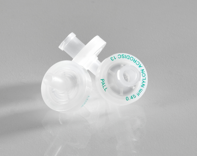 Acrodisc&trade; Syringe Filters with Nylon Membrane and Male Slip Luer Outlet
