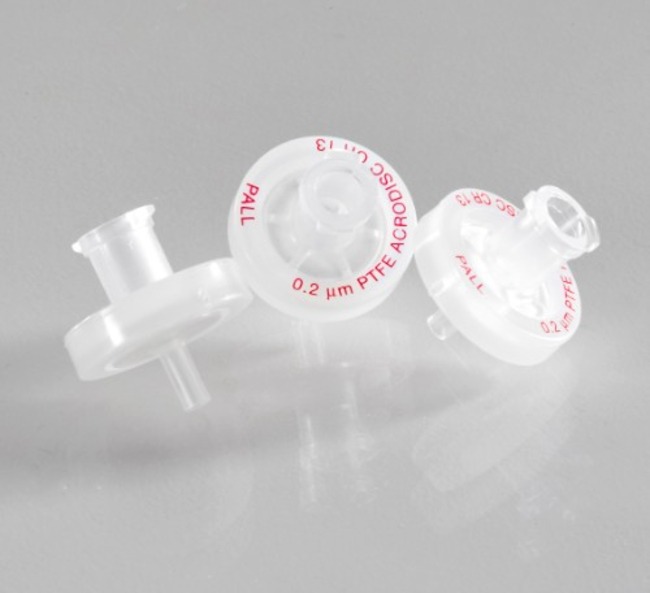 Acrodisc&trade; Syringe Filters with PTFE Membrane and Male Slip Luer Outlet