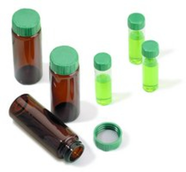 Screw Top Vials with PTFE-lined Thermoset Cap