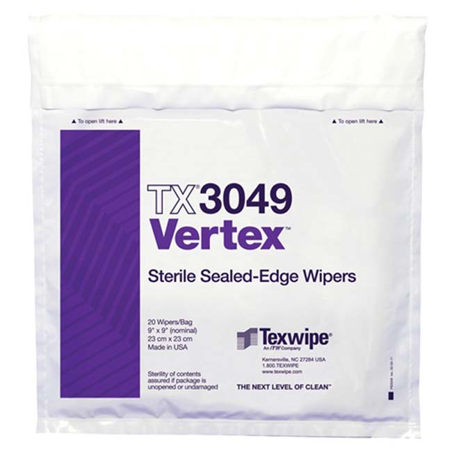 Vertex&trade; Sterile High Sorption Wipers