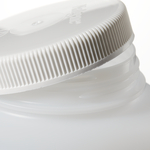 Nalgene&trade; Large Square Wide-Mouth HDPE Bottle with Closure