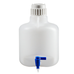Nalgene&trade; LDPE, Round Carboy with Spigot