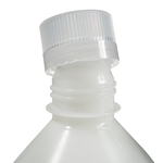 Nalgene&trade; Square Narrow-Mouth HDPE Bottles with Closure
