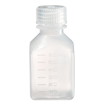 Nalgene&trade; Square Narrow-Mouth PPCO Bottles with Closure