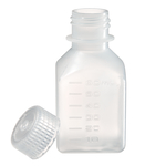Nalgene&trade; Square Narrow-Mouth PPCO Bottles with Closure